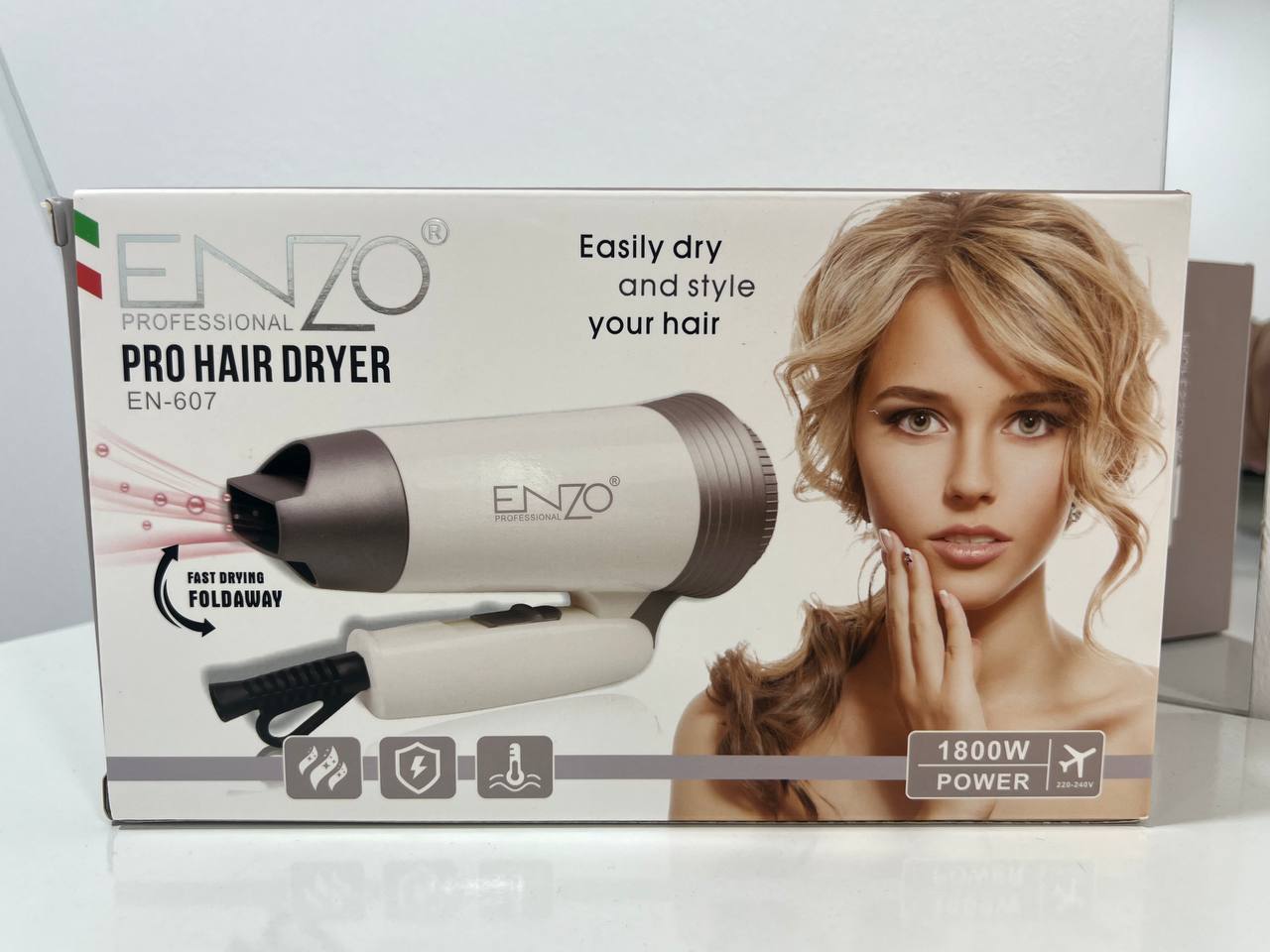 مثالي للسفر والاستخدام اليومي ENZO EN-607 – ميني سيشوار